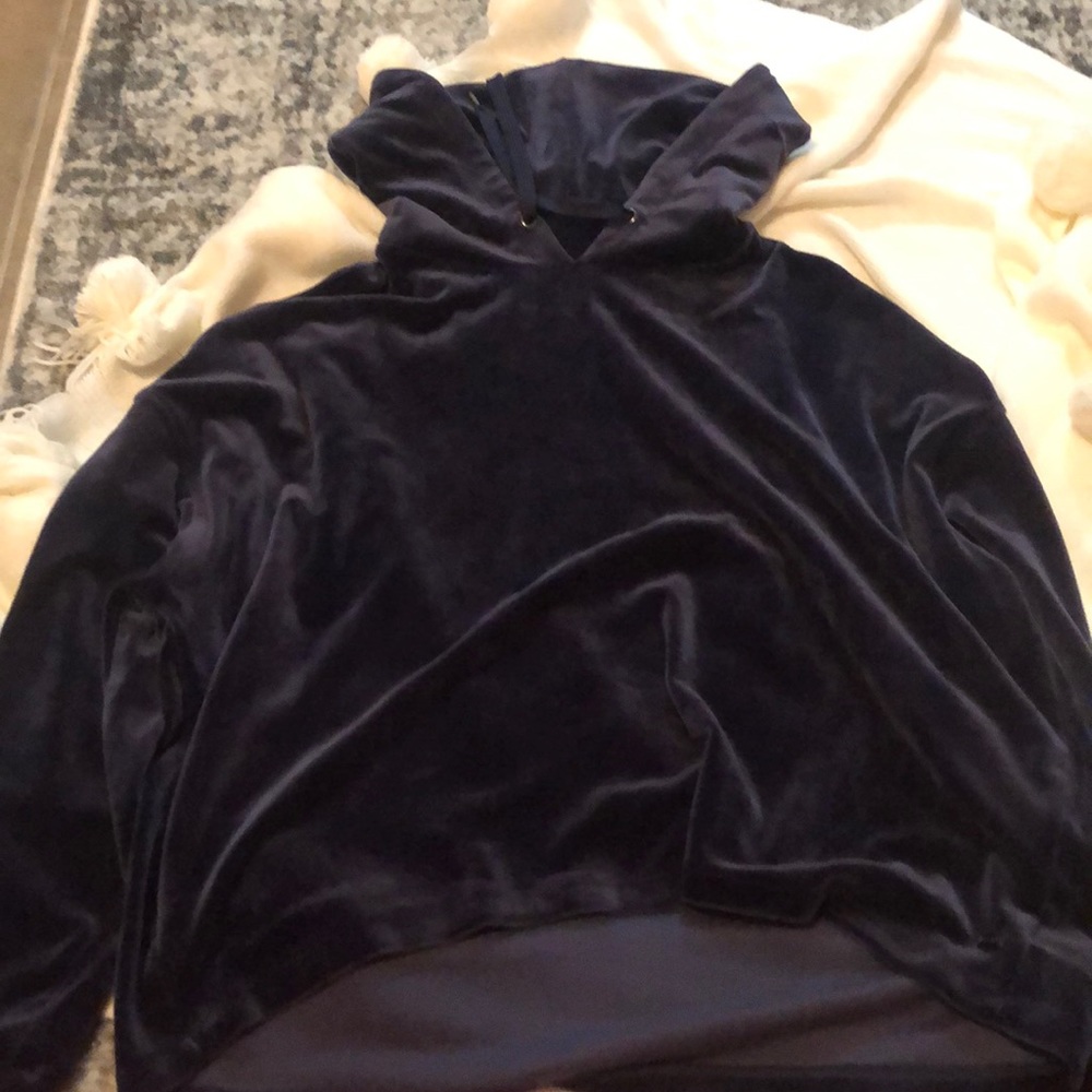 Velvet hoodie